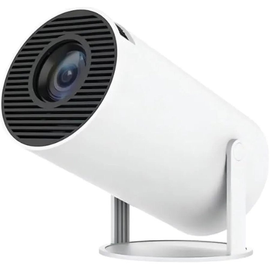 جهاز عرض DENX DX2591 الذكي بدقة FHD مع إضاءة LED وتقنية Keystone الرقمية، والاتصال بالبلوتوث و Wi-Fi