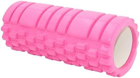 اسطوانة تدليك عضلات الجسم وتحسين اللياقة البدنية لون بينك